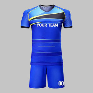 Camisetas de fútbol para adultos de alta calidad personalizadas, conjuntos de camisetas de fútbol sublimadas con logotipo de color personalizado y original - Product Image 2