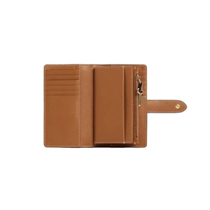 Women Genuine Leather 6 Inch Long <b>Wallet</b> Zipper Closure RFID Protection Classic Style Daily Use Customize Colors - Product Image 6