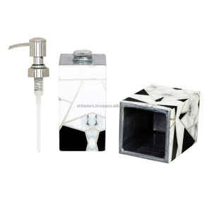 ชุดอุปกรณ์ห้องน้ำพร้อมพิมพ์เคลือบสำเร็จมีสไตล์และชุดทนทานสำหรับโรงแรมและบ้าน - Product Image 6