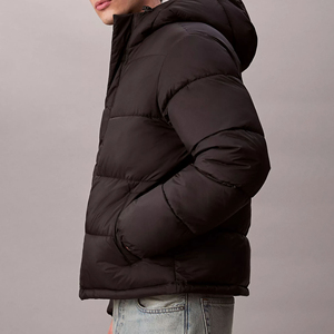 Jacket For Everyday Wear Men Puffer Jacket Casual Winter <b>Coat</b> Premium Quilted Design Lightweight Insulation Warm Comfortable - Product Image 4