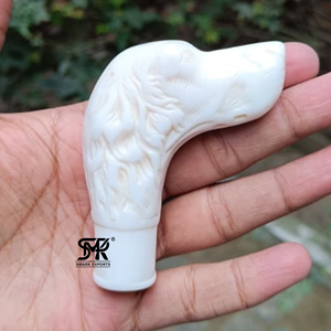 Empuñadura Decorativa para Bastón, Hecha a Mano, Ecológica, de Resina, con Cabeza de Ángel o Animal, Repuesto para Bastón - Product Image 3