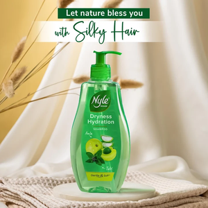 Champú hidratante a base de hierbas, fórmula sin sulfatos con aloe vera, tulsi y amla, diseñado para el control de la sequedad y cuidado del cuero cabelludo, tamaño 800 ml. - Product Image 5