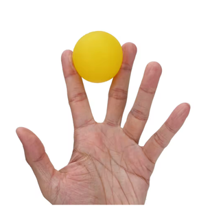 Ballon de fitness jaune en EPP de 65 mm, portable, pour l'entraînement corporel - Product Image 4