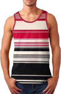 Camiseta sin mangas con estampado personalizado para hombre, camiseta sin mangas con ajuste muscular, transpirable, de secado rápido, para entrenamiento físico, culturismo, chaleco deportivo - Product Image 1