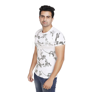 เสื้อยืดพิมพ์ลายแขนสั้นสำหรับผู้ชายผ้าคอตตอนแห้งเร็วสำหรับใส่เล่นกอล์ฟโลโก้ตามสั่ง2024 - Product Image 2