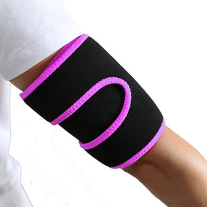 Manchon de compression professionnel pour le coude, idéal pour l'entraînement en salle et les activités sportives, avec grip antidérapant et soutien élastique doux. - Product Image 5