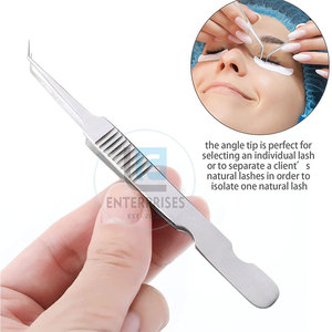 แหนบต่อขนตาแบบยั่งยืน ผลิตในปากีสถาน แหนบต่อขนตาพร้อมโลโก้สั่งทำ - Product Image 3