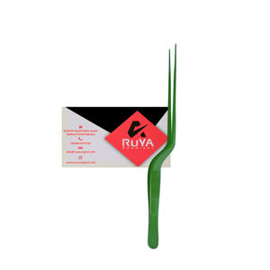 Pince de cuisine Ruya en acier inoxydable chirurgical pour chef, hôtel, alimentation, assiettage culinaire, 20 cm, couleur personnalisée, résistante à la chaleur - Product Image 4