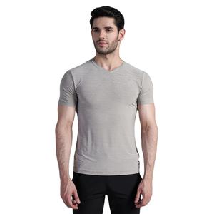 T-shirts d'été pour hommes fabriqués en usine Matériau conçu sur mesure Manches courtes Coupe surdimensionnée Col rond Vente chaude T-shirt pour hommes - Product Image 1