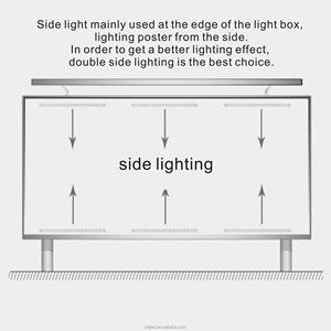 12V Cabo quảng cáo biển quảng cáo mềm phim Trần đặc biệt liên tục hiện tại cạnh cạnh dẫn thanh cứng nhắc cho hộp đèn hai mặt - Product Image 5