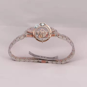 Custom Logo VVS Moissanite <b>Watch</b> Men Full Pave <b>Diamond</b> Luxury Wristwatch - Product Image 5