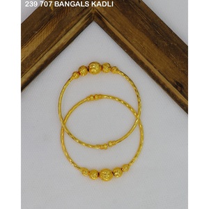 Brazaletes chapados en oro tipo Braslate, joyería de lujo, accesorios de boda para mujer, brazaletes de moda chapados en oro - Product Image 3