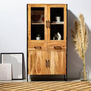 Vitrina Vandana Vesta Prime con Cuatro Puertas, Mueble de Almacenamiento Moderno de Madera Sólida - Product Image 1