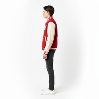 Jaket Motor Pria Afernon Industry Slim Fit Warna Solid Kerah Lipat Penutup Ritsleting Kulit Asli Musim Gugur