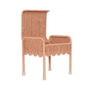 Table d'appoint en rotin festonné de haute qualité, le meilleur choix pour la maison, l'hôtel, la chambre, la crèche, la décoration de table. - Product Image 4