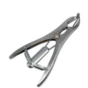 Pince à élastriser pour moutons en acier inoxydable, outil vétérinaire de castration, pince à ligature pour bétail, équipement agricole OEM - Product Image 1