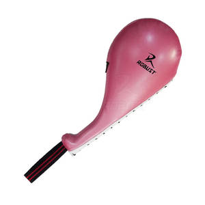 แผ่นรองเตะเทควันโดสำหรับฝึกซ้อม แข็งแรง ทนทาน ซับแรงกระแทก ทำจากหนังวัว เป็นมิตรต่อสิ่งแวดล้อม ระบายอากาศได้ดี - Product Image 3