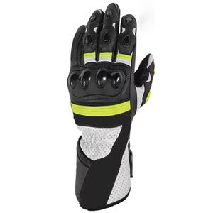Gants de moto sur mesure à doigts complets pour la course, avec logo personnalisé, compatibles écran tactile, en cuir ou PU, matériaux personnalisables - Product Image 4
