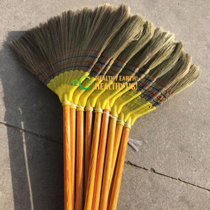 Escoba de Paja Vietnamita Hecha a Mano con Cerdas Suaves para Limpieza del Hogar, Proveedor al por Mayor Eco2go Vietnam - Product Image 4