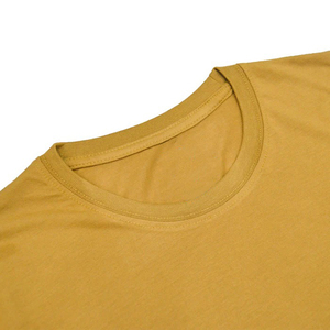 T-shirt pour homme de haute qualité à col rond et manches courtes, personnalisable, anti-rides, impression sérigraphique, 100% coton, t-shirt uni - Product Image 3