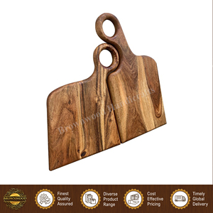 Fabricant indien de planches à charcuterie en bois multi-usages, design unique, meilleure qualité, planche à découper en bois d'acacia - Product Image 3