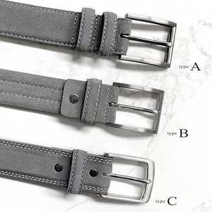 Cinturones de Cuero de Grano Completo Ajustables para un Uso Cómodo Durante Largas Horas, Cinturones de Cuero de Larga Duración - Product Image 3