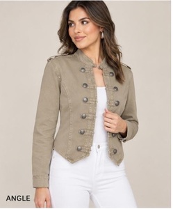 Chaqueta Vaquera Vintage de Diseño Único para Mujer, Chaqueta Vaquera Retro de Moda, Chaqueta Casual a la Moda Disponible en Fábrica - Product Image 2