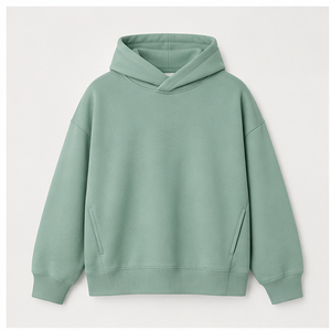 เสื้อฮู้ดดี้ผู้ชายไซส์ใหญ่พิเศษ รุ่น Seafoam แบบไม่มีเชือกผูก กระเป๋าข้าง ผ้าฝ้ายโมดอลเนื้อนุ่ม รุ่น MHOOD-0030 - Product Image 1