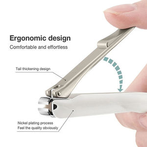 Professional High Precision Stainless Steel <b>Nail</b> Cutter Clipper Curved/Straight Pointed Tip Custom Logo <b>Nail</b> <b>Tool</b> Toenail - Product Image 3