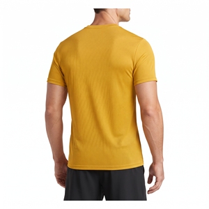 Camiseta de Hombre de Corte Regular, Sólida, Personalizable, de Alta Calidad, Ecológica, Transpirable y de Secado Rápido, Fabricada en Fábrica, Venta al Por Mayor a Precio Económico - Product Image 6