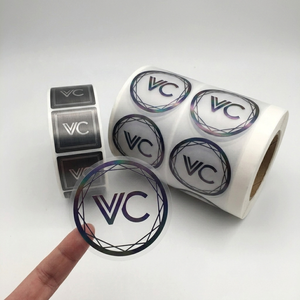 Printed PVC Packaging <b>Labels</b> Waterproof Self Adhesive Product Stickers For Brand Promotion And Retail Packaging - Product Image 1