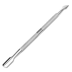 Empujador de cutículas y limpiador de uñas profesional de doble punta, de acero inoxidable, herramientas de manicura y pedicura para decoración de uñas, al precio más bajo. - Product Image 3