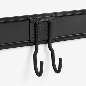 Gancho Doble J Grande de Metal para Montaje en Pared, para Almacenamiento en Garaje y Taller, Gancho Utilitario de Acero Resistente para Montaje en Pared GAPHKS001 - Product Image 1