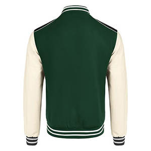 Veste universitaire pour hommes avec écussons en chenille personnalisés, veste de baseball à capuche personnalisable - Product Image 6