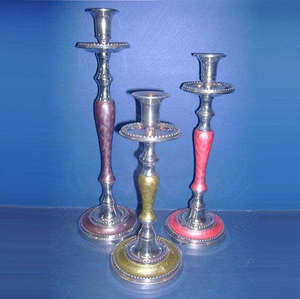 Wholesale Luxury Aluminium Candle <b>Stand</b> Durable Candle Holder for Home Décor Retail Stores Event Planners and Export Supply - Product Image 1