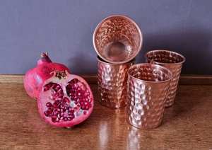 Taza de Cobre Ecológica Personalizada, Taza de Latón Martillado Vintage para Moscow Mule, Cerveza, Café, Uso Doméstico y de Vino, Artesanía MS - Product Image 3