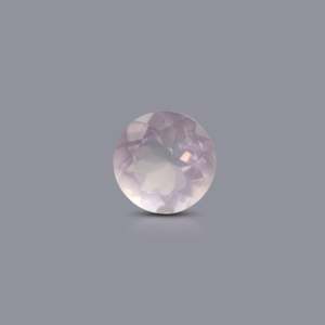 Handcrafted 5 Carat Strawberry Quartz Triangle Cut Loose Gemstone for Fine Jewelry - Product Image 1