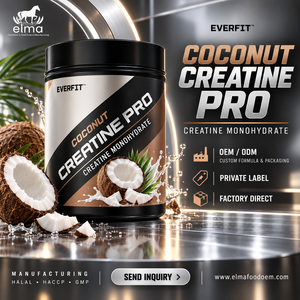 Concentrado de Proteína de Suero de Leche Elma Food 1KG Sin Azúcar Añadido 50 Porciones Fórmula de Crecimiento Muscular con BCAA Proteína en Polvo Sin GMO - Product Image 1