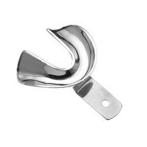 Premium Manual Dental Impression Tray Edge L4 Solid Lower Size S German Stainless Steel Reusable Autoclavable Perforation Free - Product Image 6