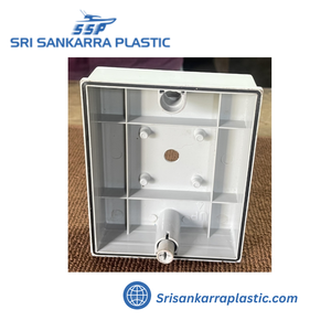 Caja de Interruptores Eléctricos Cable exterior Tornillo de unión de TV Tipo de cierre abierto Caja de electrónica e instrumentos - Product Image 4