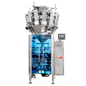 Pesaje y embalaje al vacío con termostato automático, pesador multicabezal de 10 cabezales para aperitivos - Product Image 2