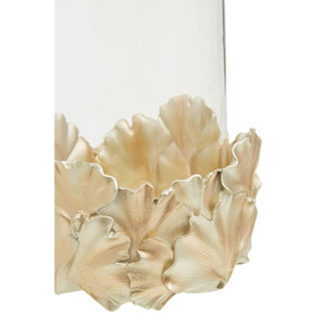 Porte-bougie en verre en forme de feuille de Ginkgo, centre de table décoratif pour la maison et les mariages, fabricant - Product Image 5