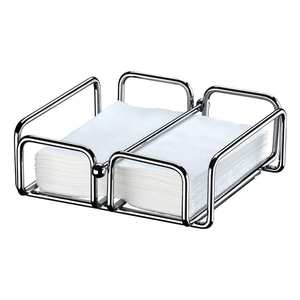 Support de serviettes décoratif de luxe en métal or rose écologique avec bras lesté pour hôtels - Product Image 1