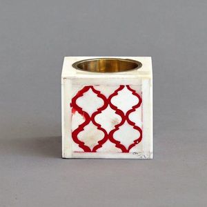 Decorative Bone Inlay <b>Candle</b> <b>Holder</b> Perfect For Dining Table Centerpiece And Luxury Home Styling Projects - Product Image 6