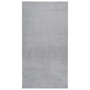 Alfombra Peluda 100% Poliéster de 47.2 x 72.0 Pulgadas en Gris, Alfombras y Conjuntos Antideslizantes - Product Image 2