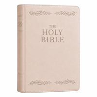 Santa Biblia Versión King James, Tapa Dura, Diseño en Relieve, Cierre con Cremallera, Papel Offset, Papel Decorativo, Papel Artístico, Impresión Offset