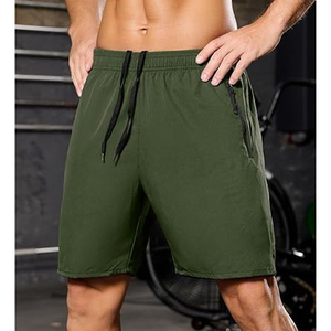 Shorts de course pour hommes 2 en 1 avec doublure de compression, shorts de sport pour la gym, poche pour téléphone, personnalisation de la marque, fournisseur OEM - Product Image 4