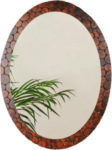 Wooden Full Length Wall <b>Mirror</b> <b>Rectangular</b> Framed Floor Standing Dressing <b>Mirror</b> Eco-Friendly Modern Back School Decorative - Product Image 3