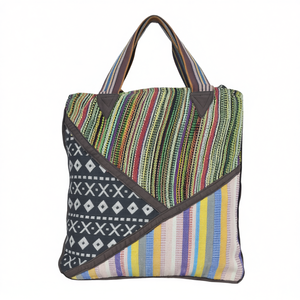 กระเป๋าผ้าฝ้ายทรงโฮโบสำหรับผู้หญิง - Product Image 2