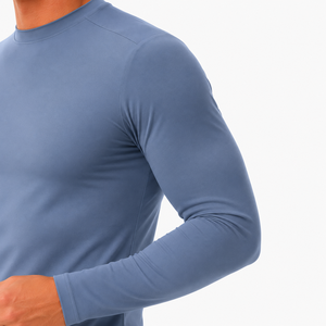 Camiseta Deportiva de Manga Larga para Hombre, Protección UPF50, Secado Rápido, Transpirable, para Correr, Ciclismo, Natación, Surf - Product Image 5
